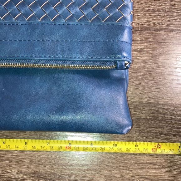 Womens Urban Expressions Navy Blue Loretta Clutch - Picture 8 of 11